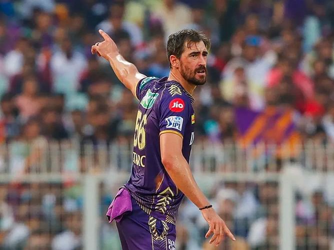 Why is Mitchell Starc not playing in today's KKR vs PBKS IPL 2024 match?