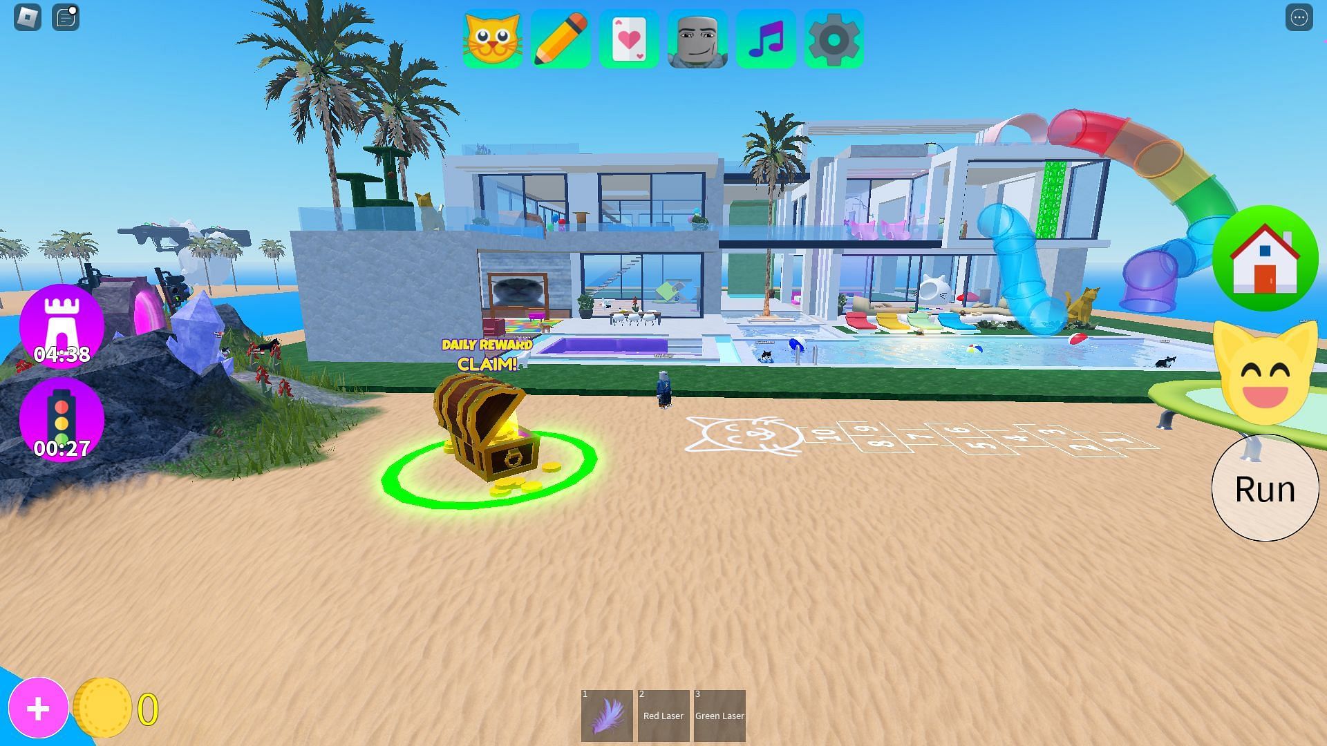 Are there any active Kitten Game codes? (Image via Roblox)