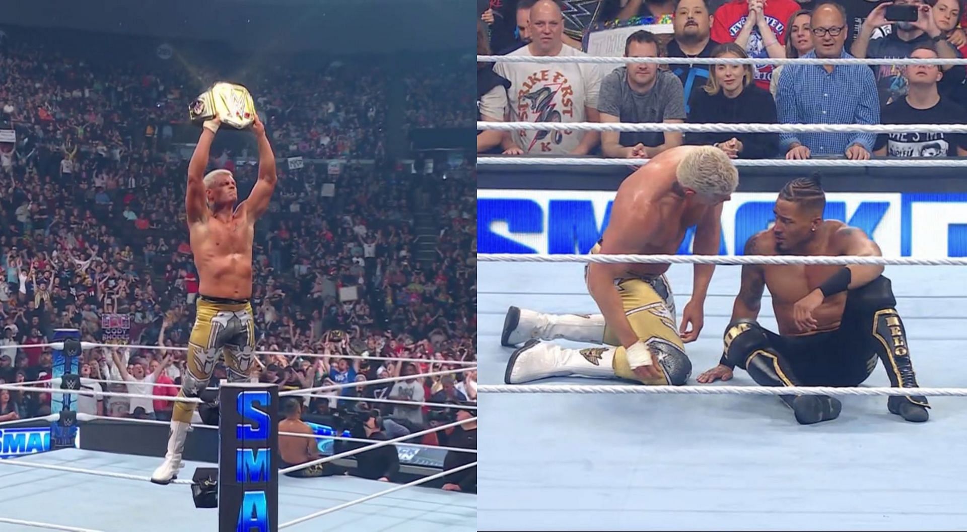 WWE SmackDown में कोडी रोड्स को बड़ी जीत मिली 