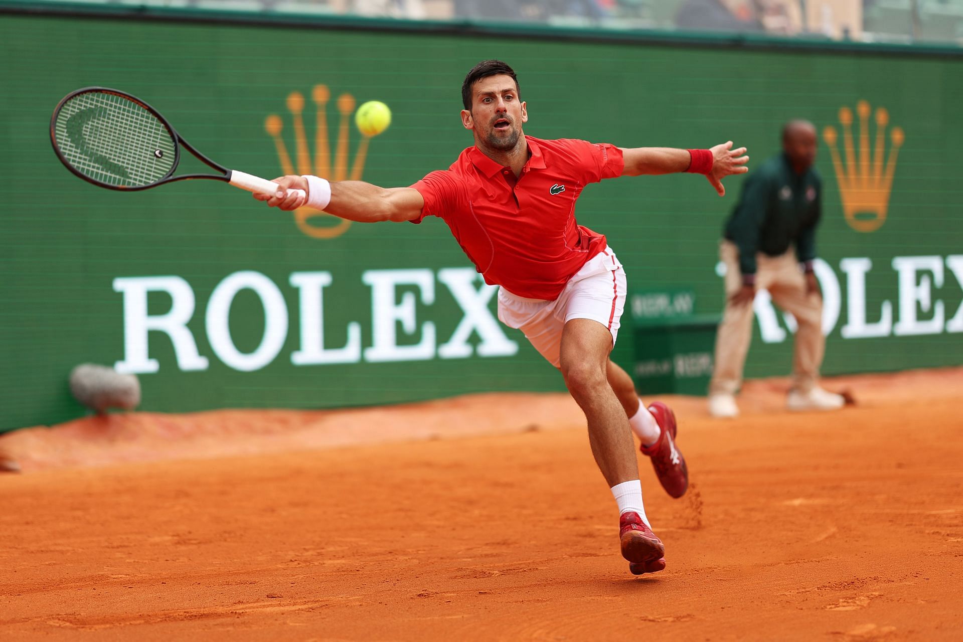 Novak Djokovic at the 2024 Monte-Carlo Masters.