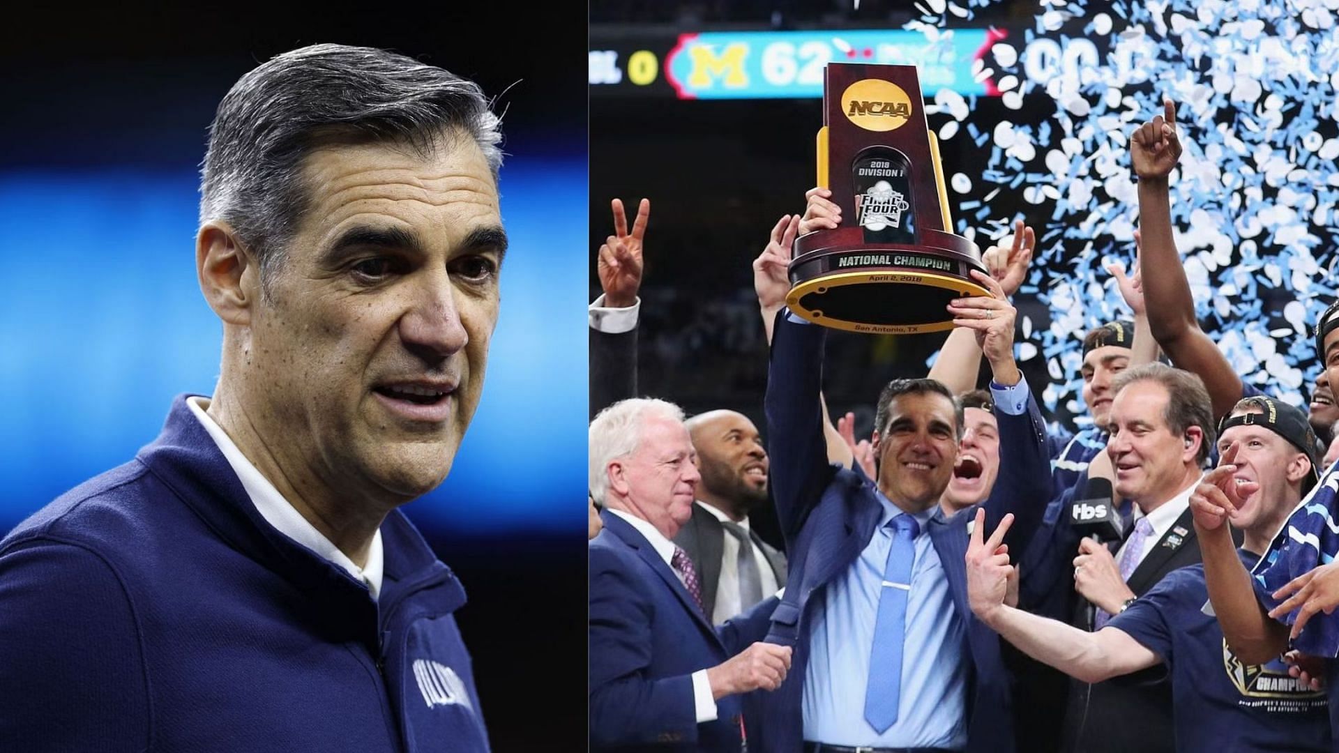 Two-time national champion coach Jay Wright