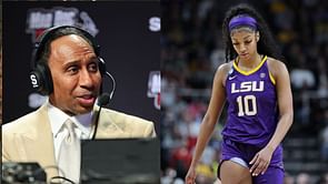 "It was tough for Angel Reese": Stephen A. Smith backs LSU star's emotional interview after Elite Eight defeat against Caitlin Clark