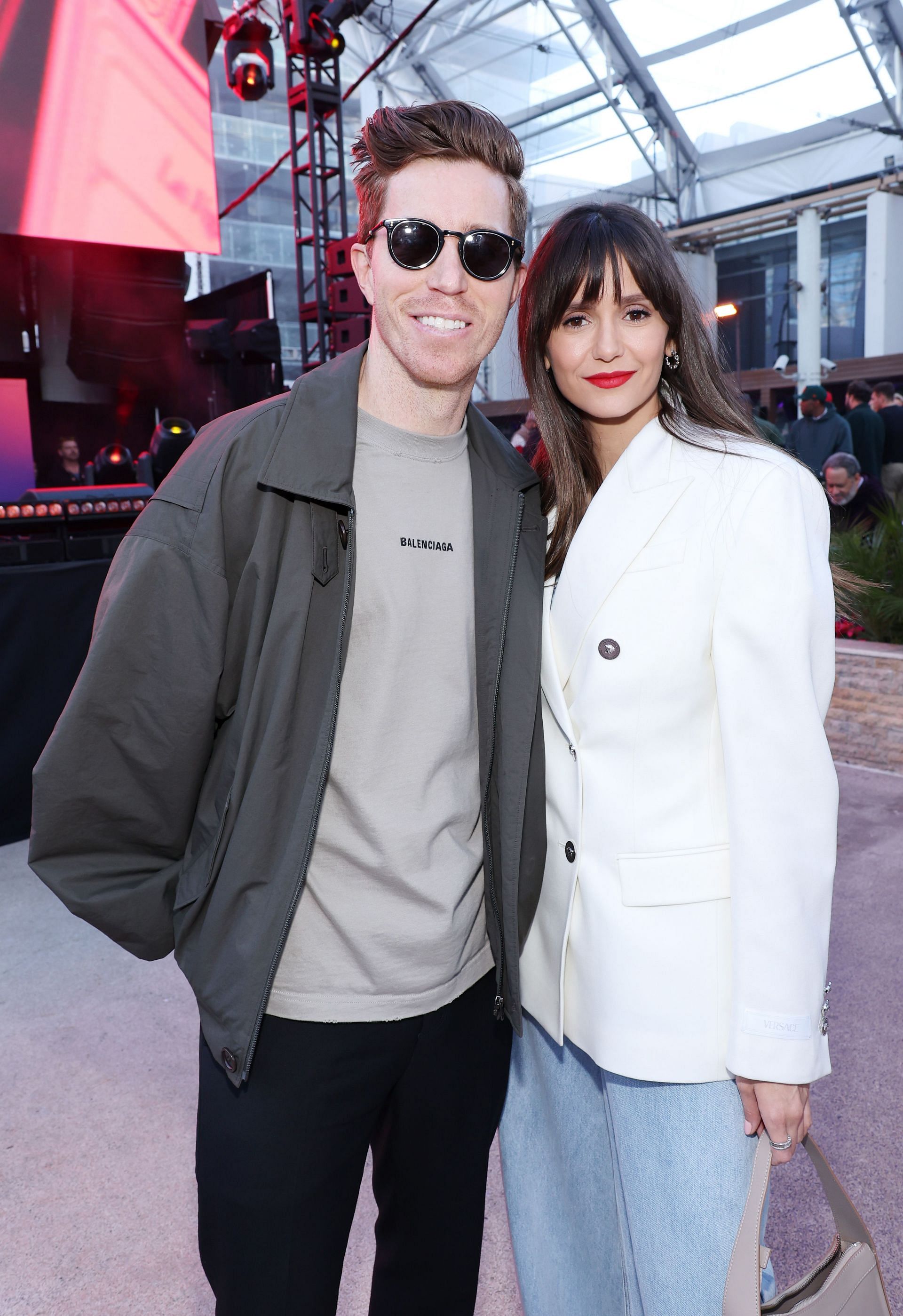 Shaun White and Nina at Michael Rubin&#039;s 2024 Fanatics Super Bowl Party