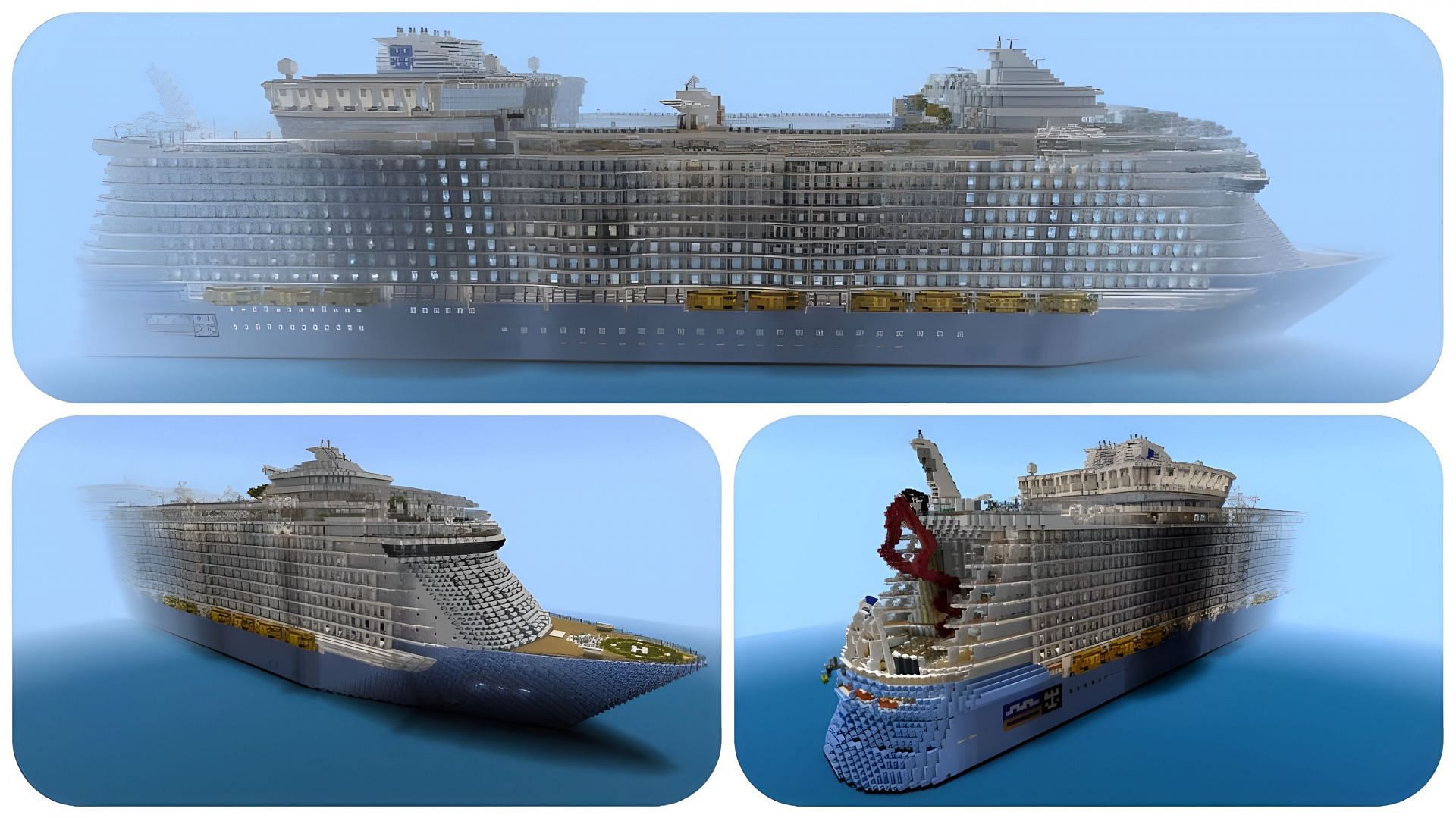 The Harmony of the Seas Cruise Ship (Image via YouTube/NewFreedomMC)