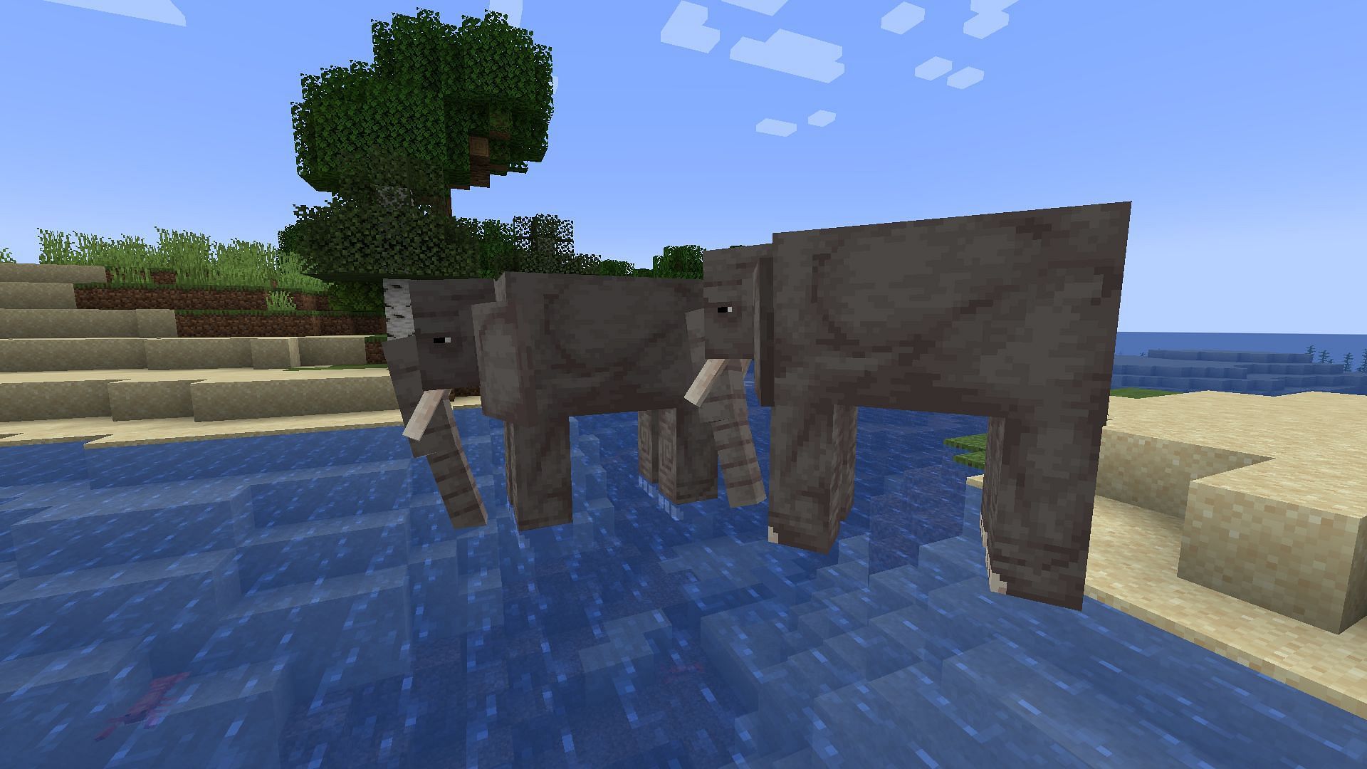 Alex&#039;s Mobs is probably the best example of a biome diversity mod (Image via Mojang)