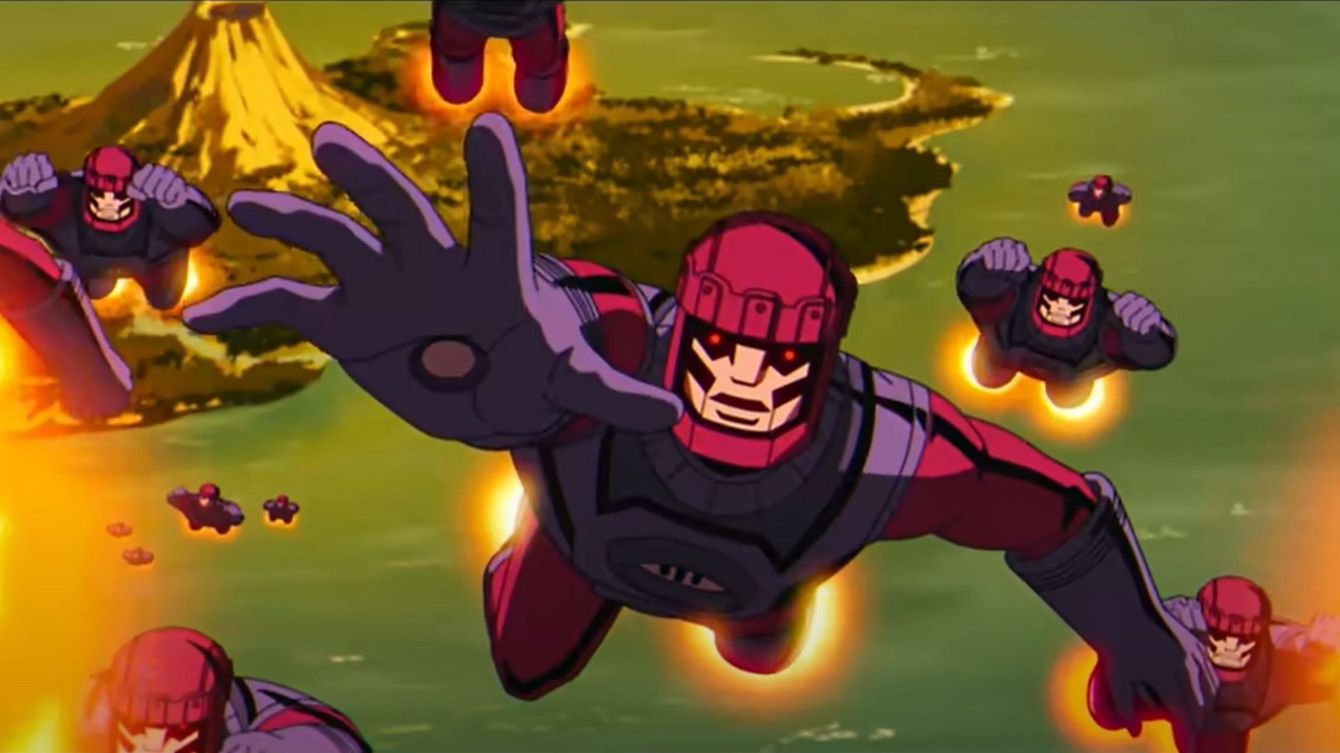 Sentinels were made to cause genocide in Genosha (Image via YouTube@Marvel)