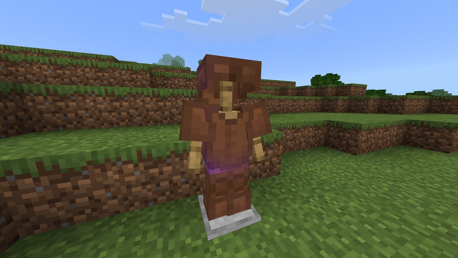 Minecraft Redditor finds extremely rare glitched armor set (Image via Mojang Studios)