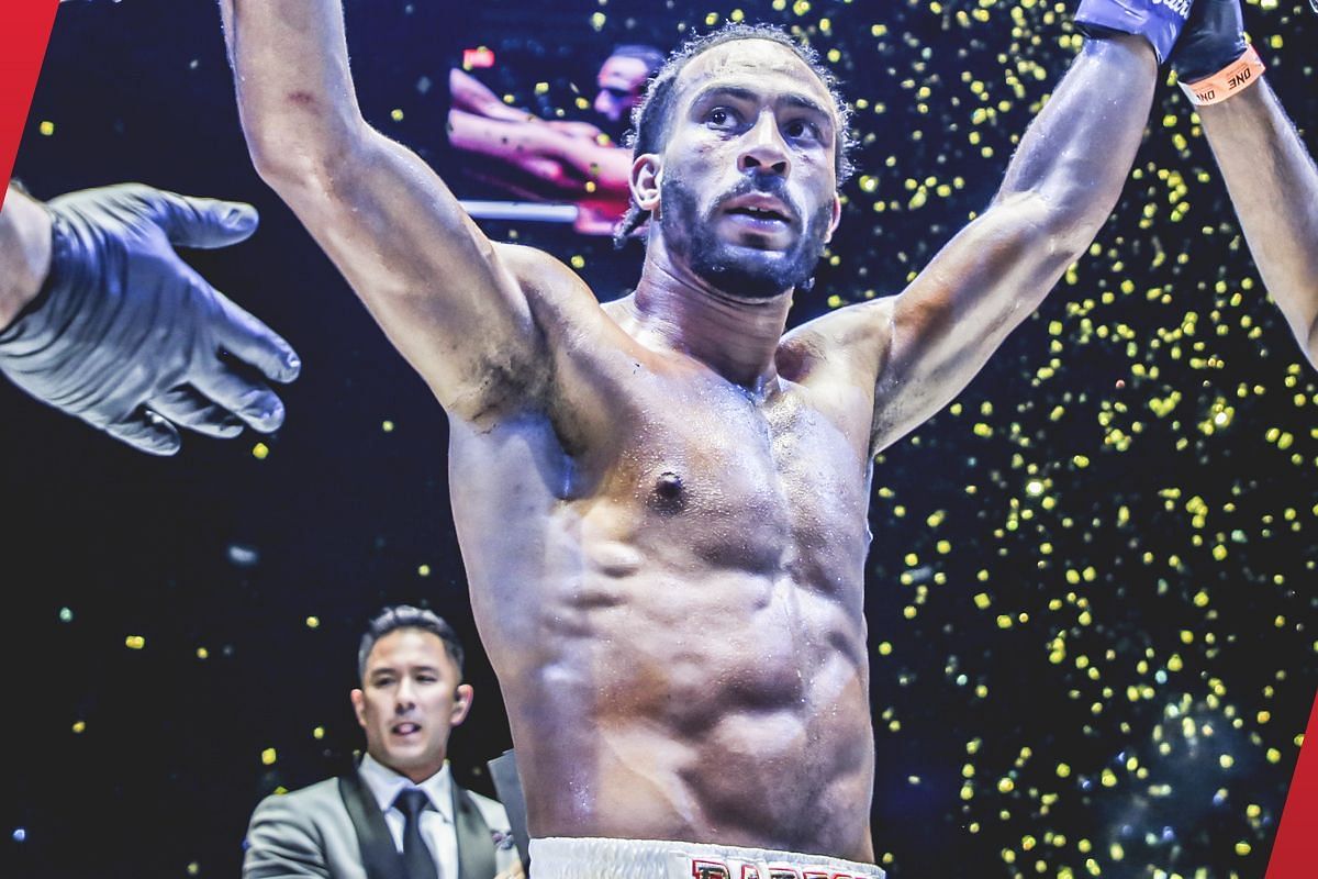 Newly crowned ONE lightweight kickboxing world champion Alexis Nicolas