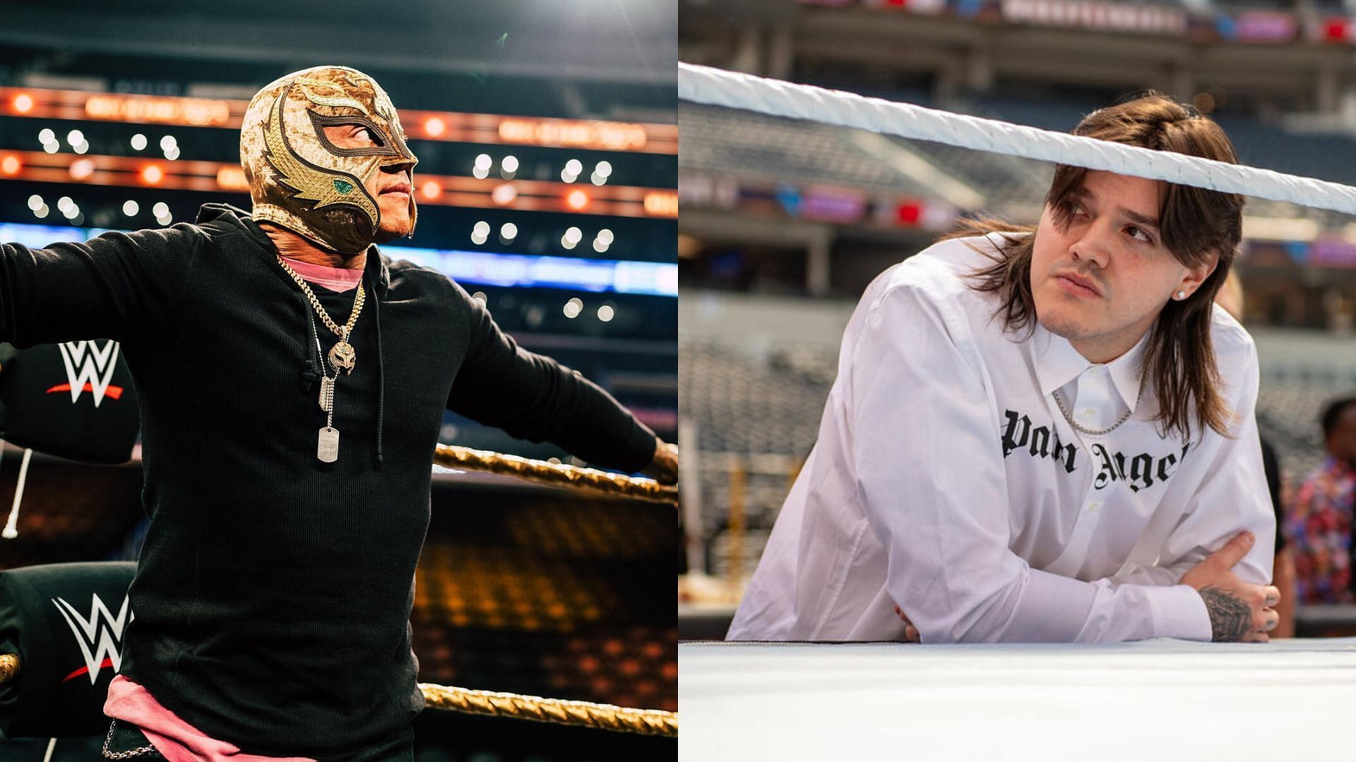 Rey Mysterio (left) and Dominik Mysterio (right) [Image Credit: WWE]
