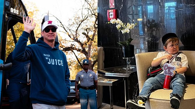 "Ur him": Ole Miss HC Lane Kiffin responds to Hasbulla's special request for joining Rebels' 2024 spring game sessions