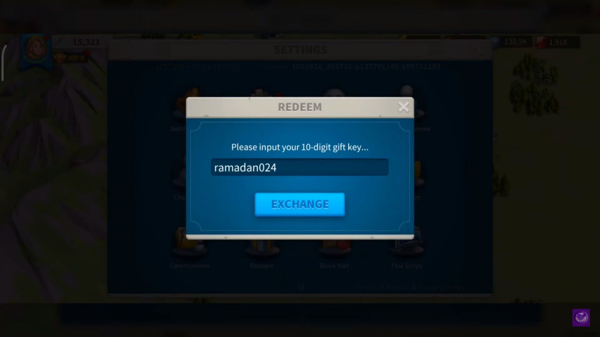 First Rise of Kingdoms redeem code (Image via John Gamer/YouTube || Lilith Games)