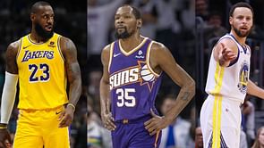 "All three on the same team": Former NBA champ proposes LeBron James, Steph Curry, Kevin Durant big 3 after turbulent season