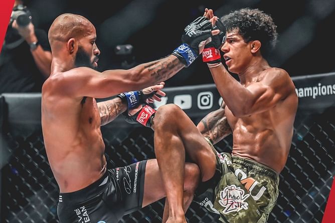 Demetrious Johnson reveals he planned to finish Adriano Moraes with a "five-piece combination" at ONE on Prime Video 1