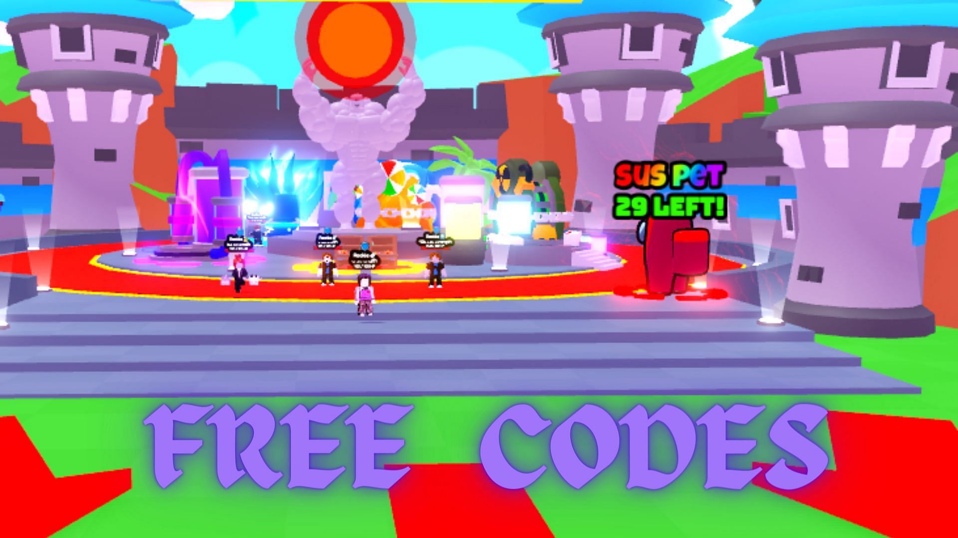 Free Active codes in Power Punch Simulator (Image via Roblox || Sportskeeda)
