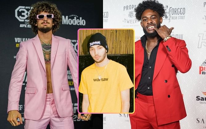 "I'll give you a seven" - When Adin Ross invited Sean O'Malley and Aljamain Sterling to rate his physique on live stream