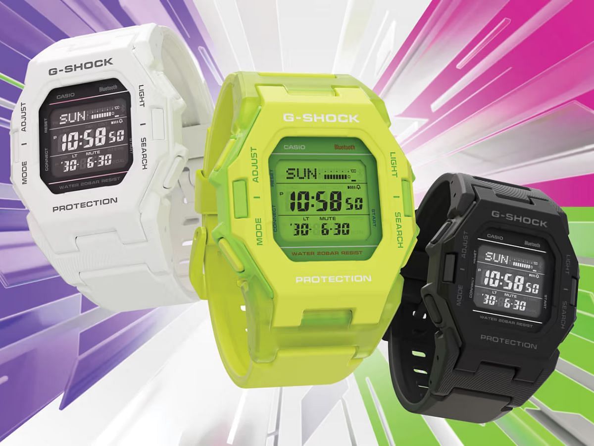 G-SHOCK Digital Basic Step Trackers