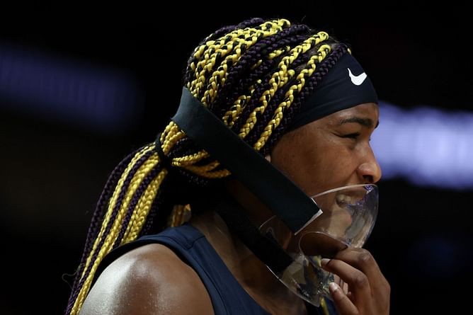 Why does Aaliyah Edwards wear a mask? Exploring reasons behind UConn star's face accessory