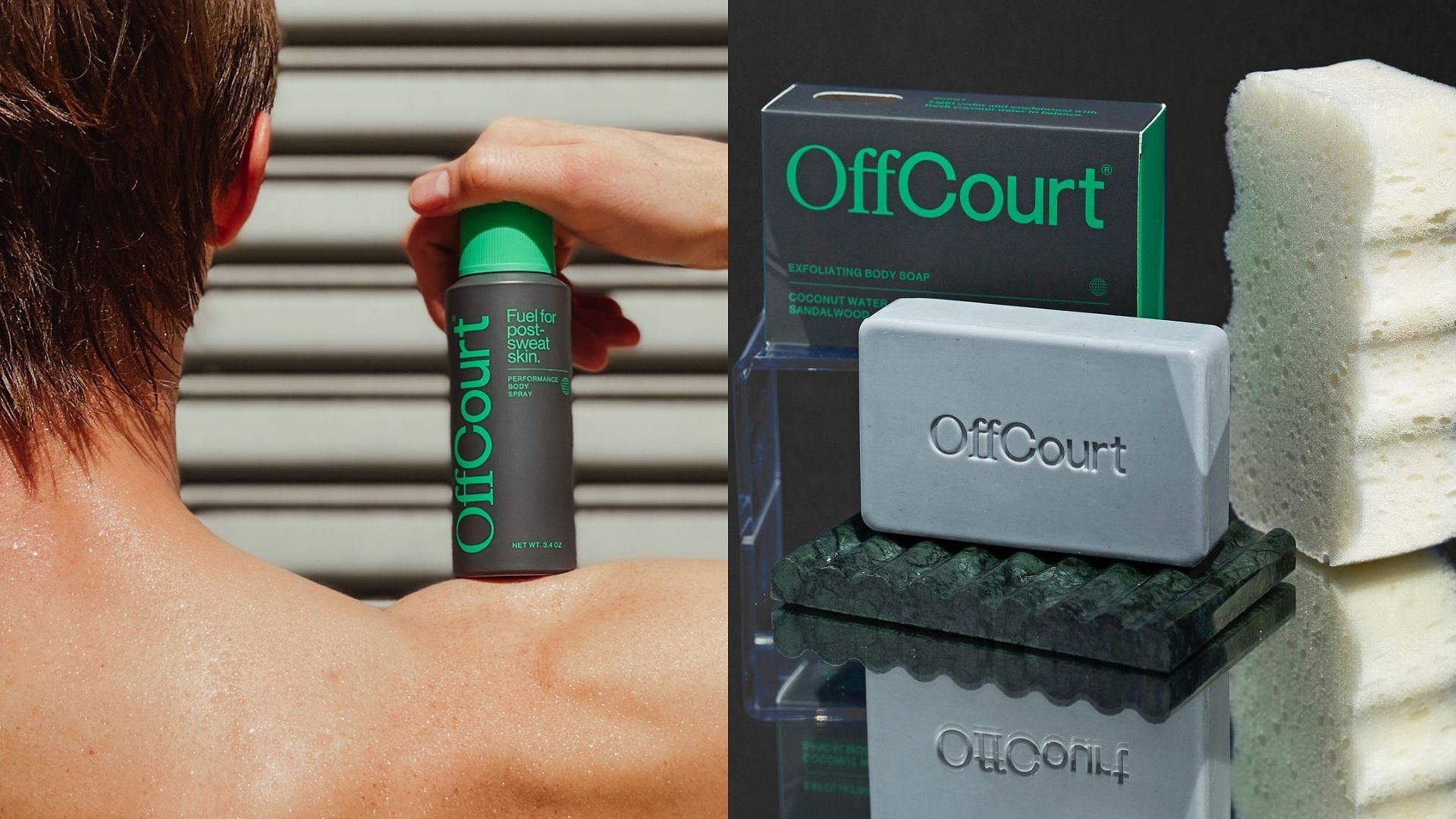 OffCourt performance body care products (Image via @offcourt_official/ Instagram)