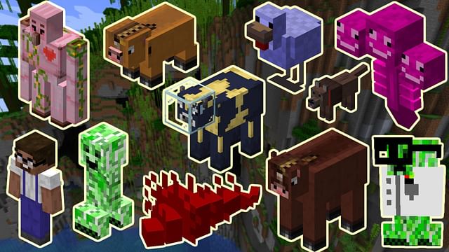 Minecraft Joke mobs: Looking back at the ridiculous April Fools mobs