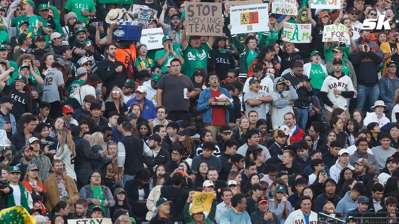 MLB fans heard the news of the Athletics