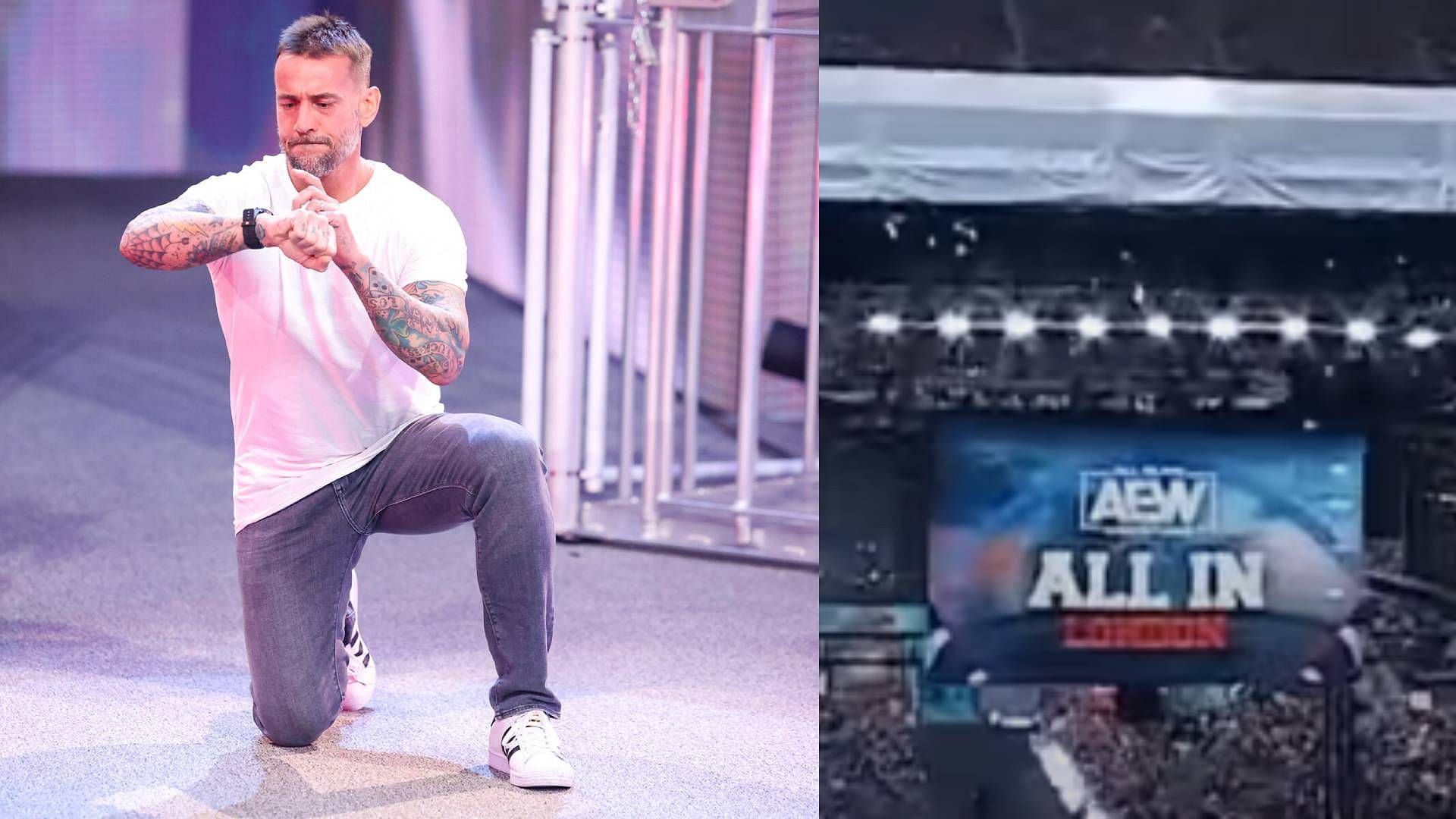 CM Punk and AEW All In