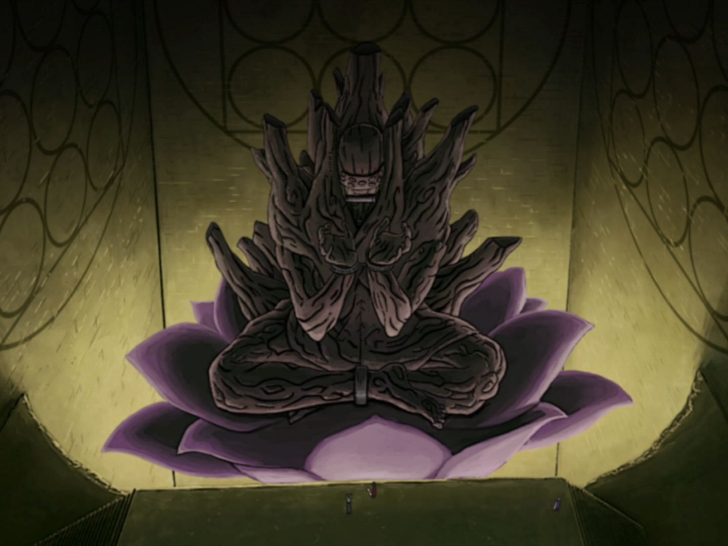 Gedo Statue as seen in the anime series (Image via Studio Pierrot)