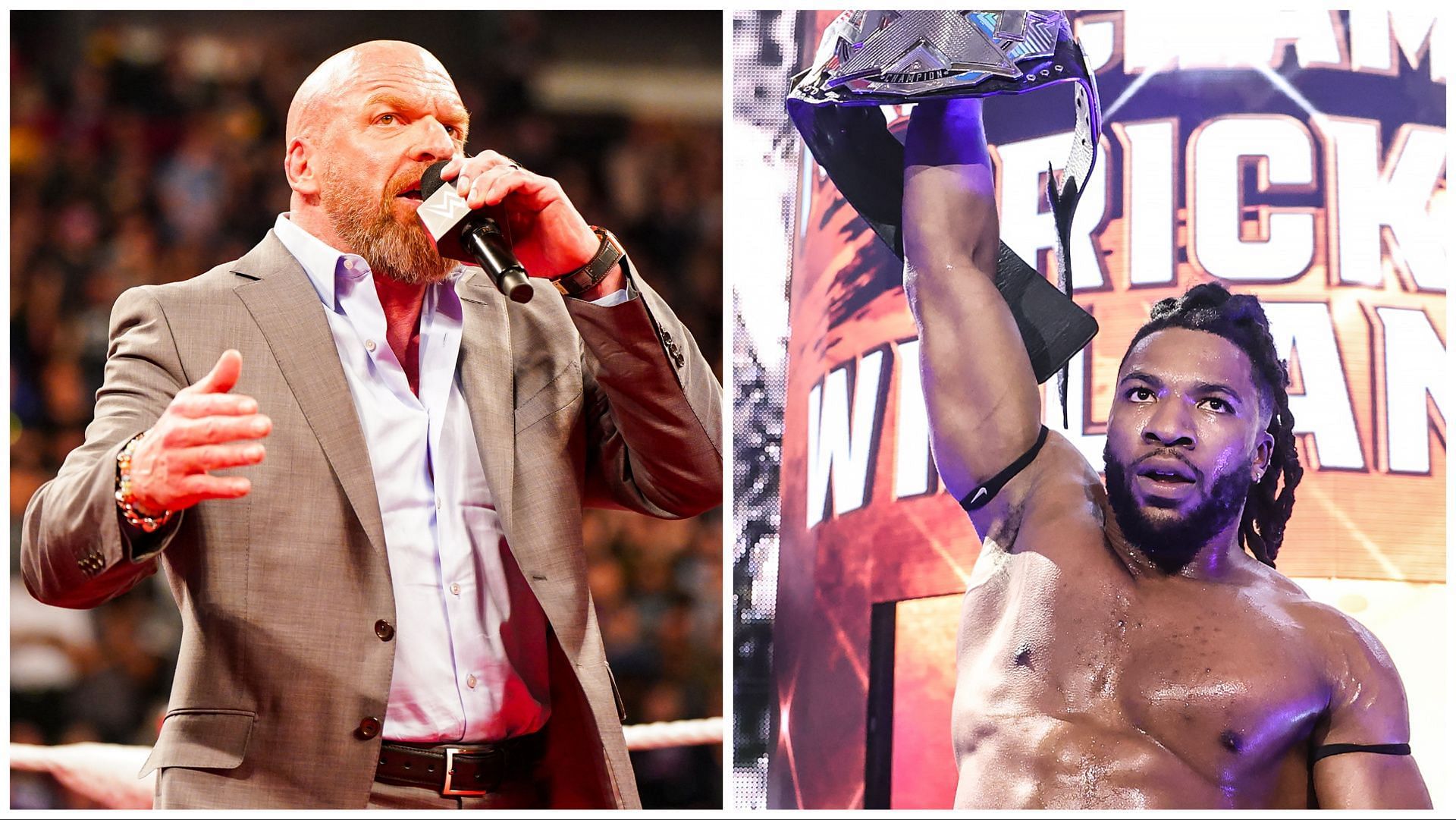 Triple H speaks on WWE RAW, Trick Williams celebrates with the WWE NXT Championship