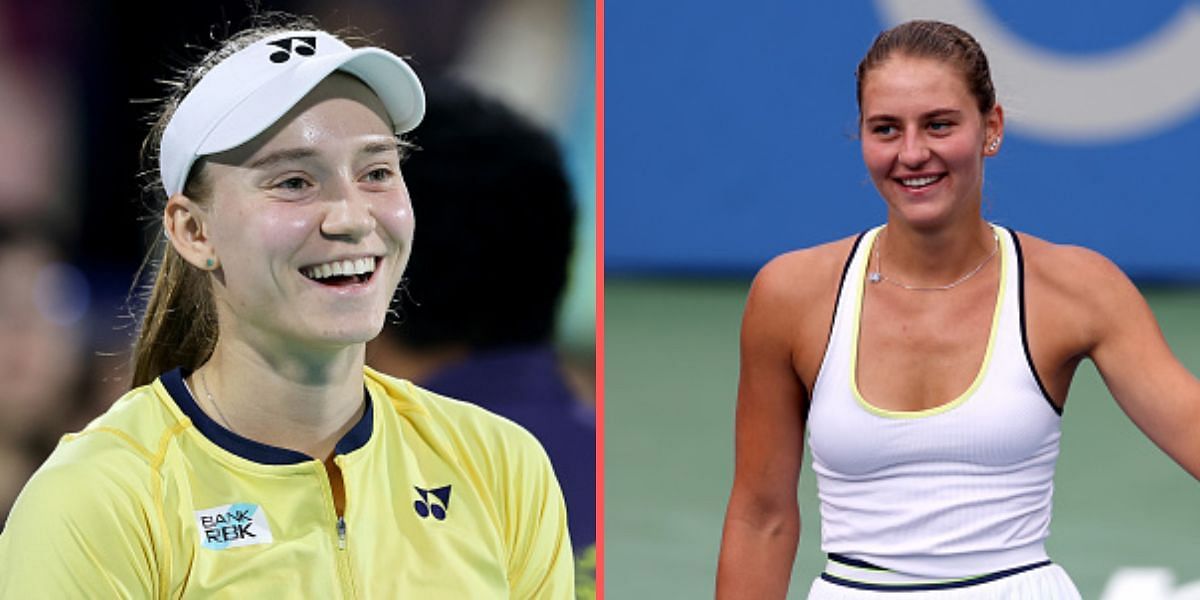 Marta Kostyuk jokes about driver's license advantage over Elena Rybakina  with Porsche car on the line in Stuttgart final