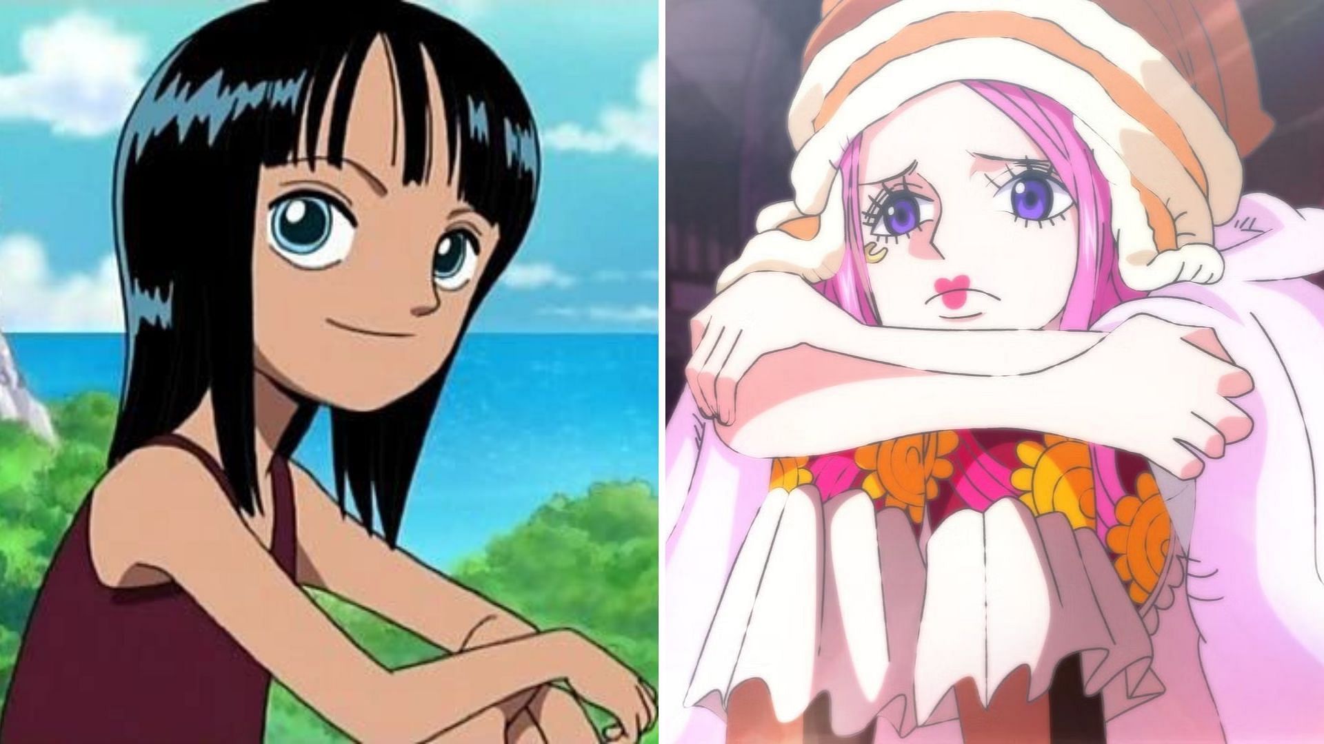 A young Nico Robin and Jewelry Bonney (Image via Sportskeeda)