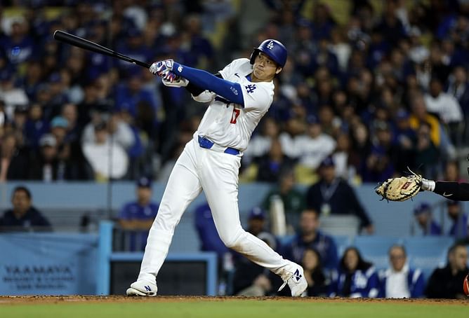 WATCH: Shohei Ohtani smashes first home run in Dodger blue