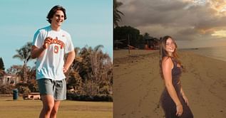 PHOTO: Ohio State QB Julian Sayin and GF Gabrielle Fowler share mesmerising view as couple enjoys hearty vacation during CFB offseason
