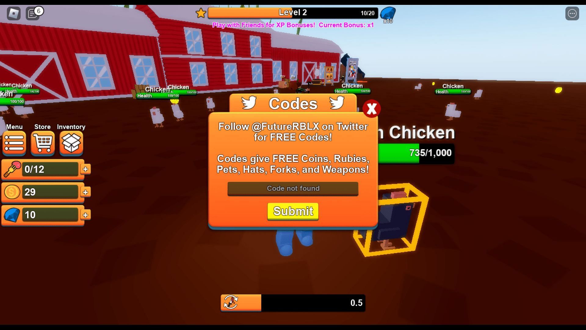 Troubleshoot codes in Sizzling Simulator with ease (Image via Roblox)