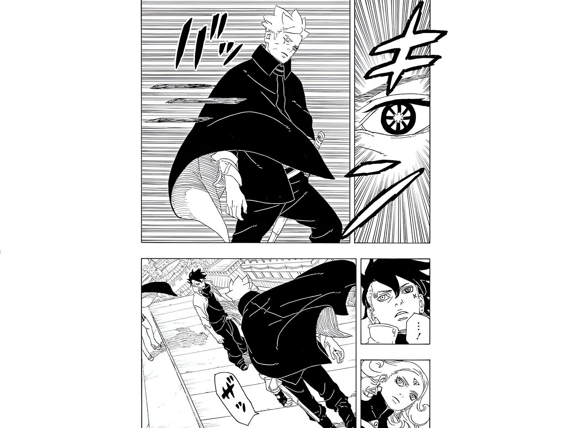 Boruto: Two Blue Vortex chapter 9 sneak peek (Image via Shueisha)