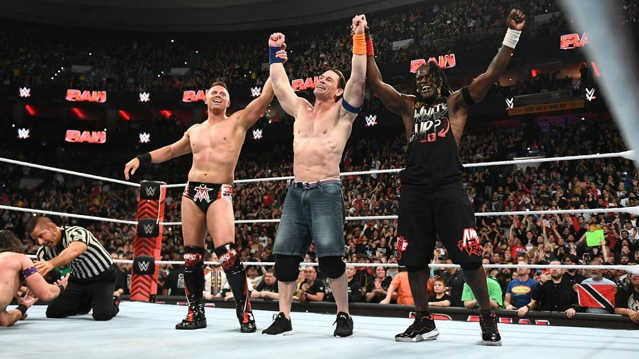 WWE Raw के आखिरी एपिसोड का दृश्य 