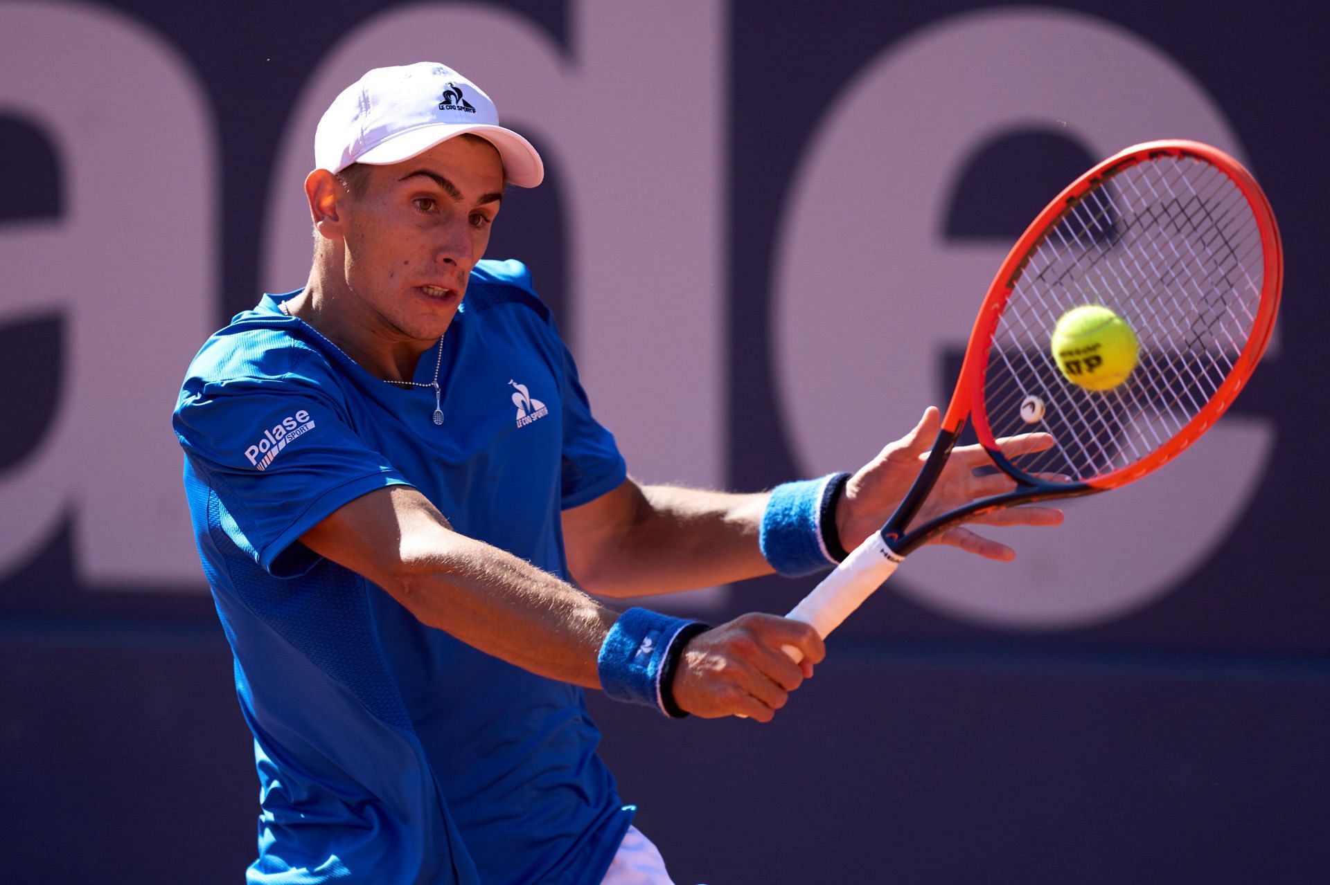 Matteo Arnaldi at the 2024 Barcelona Open Banc Sabadell