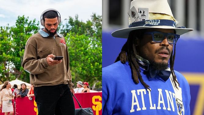 "We can't be hypocrites in America": Cam Newton decries outrage on Caleb Williams' nails