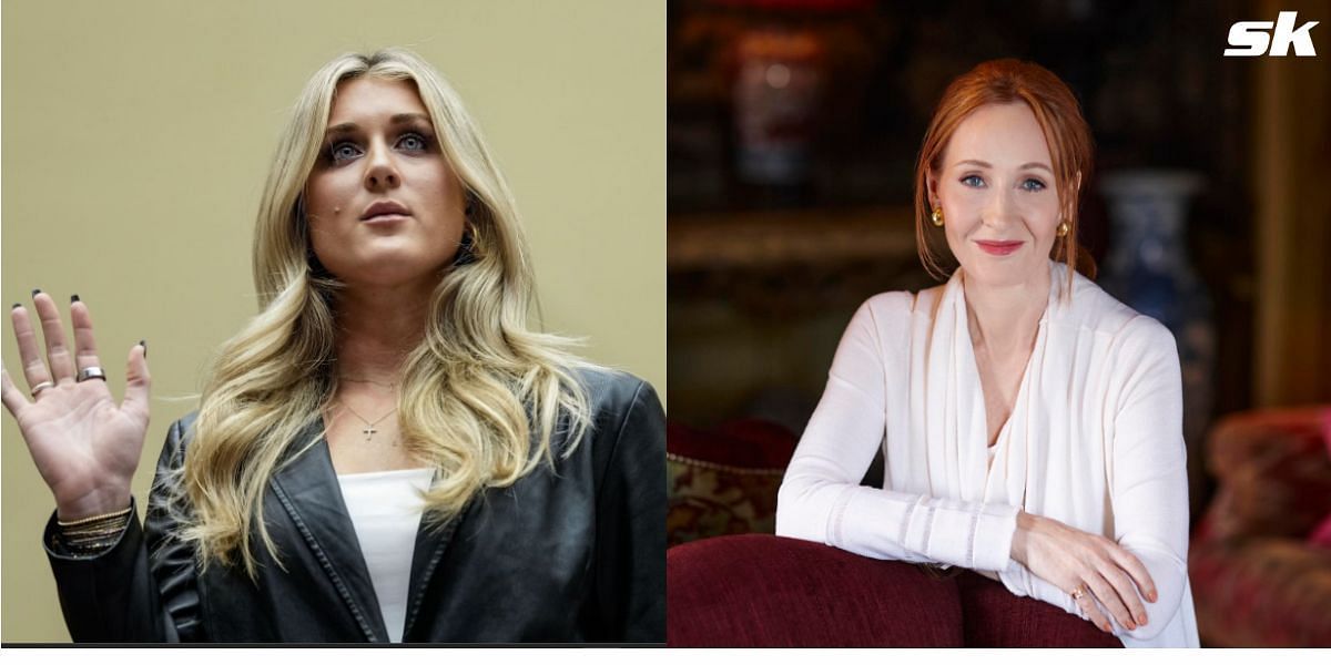  Riley Gaines backs J.K. Rowling on voicing her opinion against transgender issues