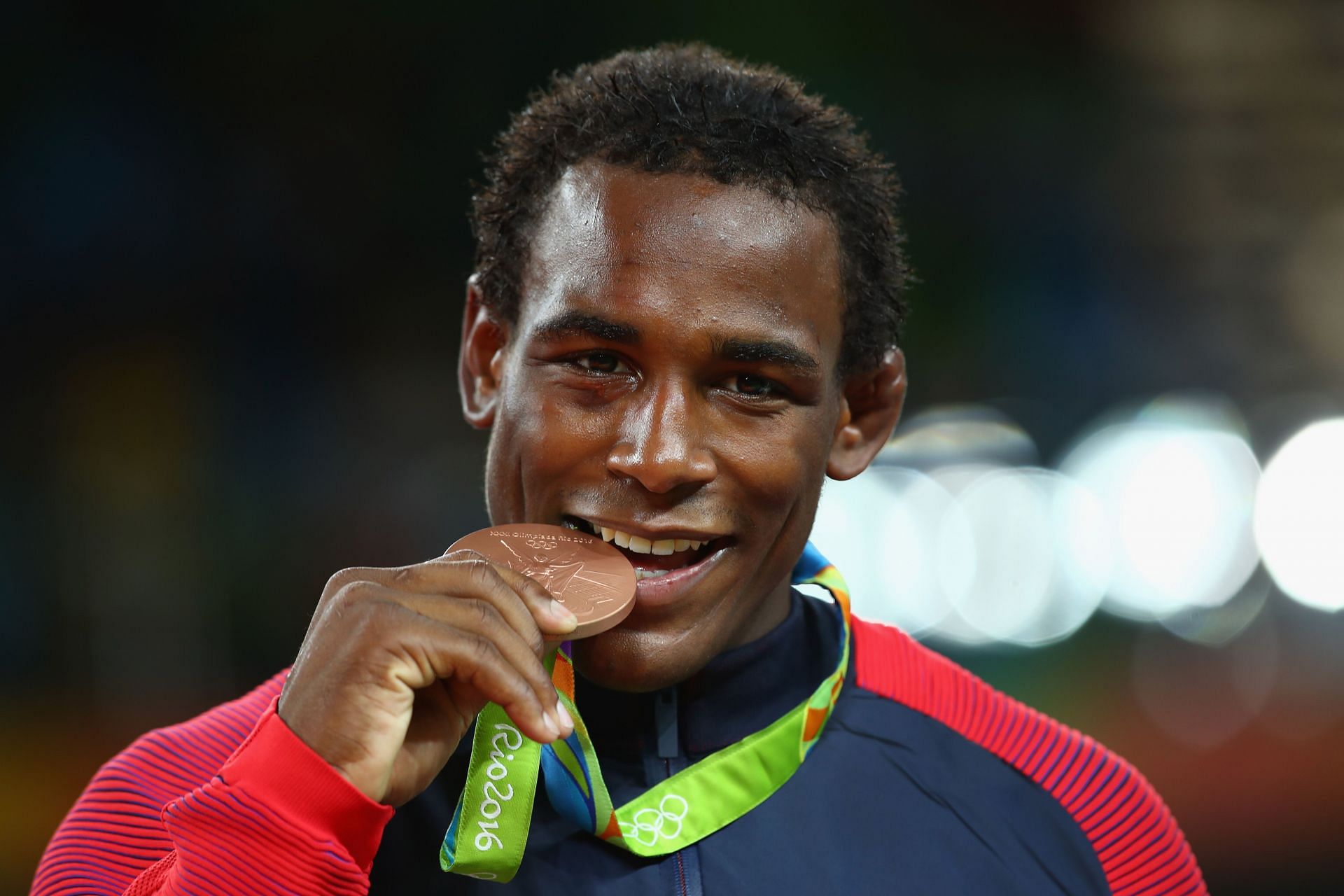 J&#039;den Cox - Wrestling - Olympics: Day 15