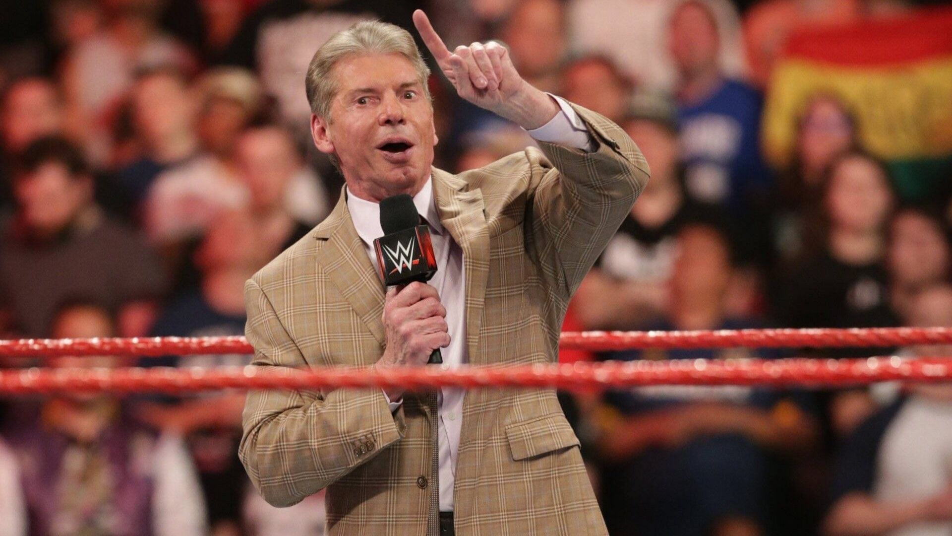 Vince McMahon speaks to the WWE Universe on RAW