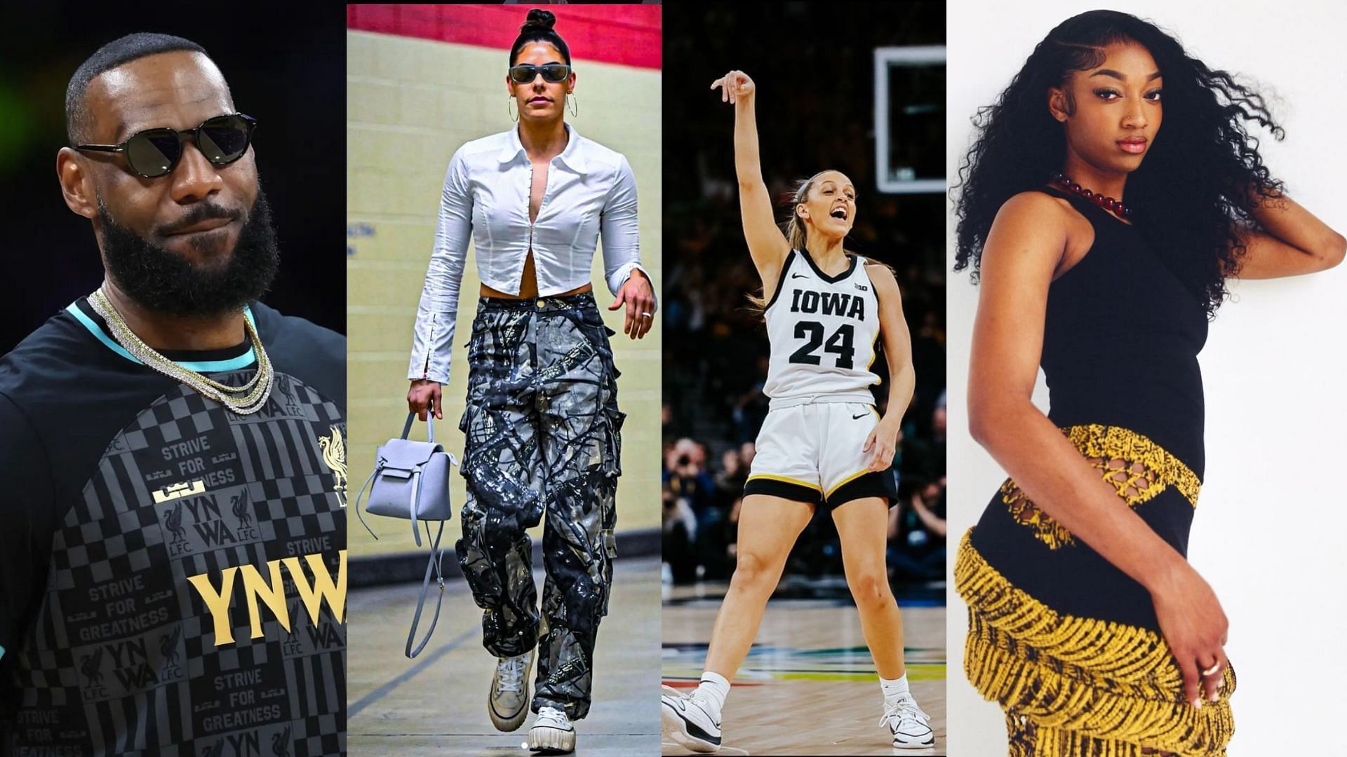 Kelsey Plum, LeBron James and other celebs react to Aaliyah Edwards ...