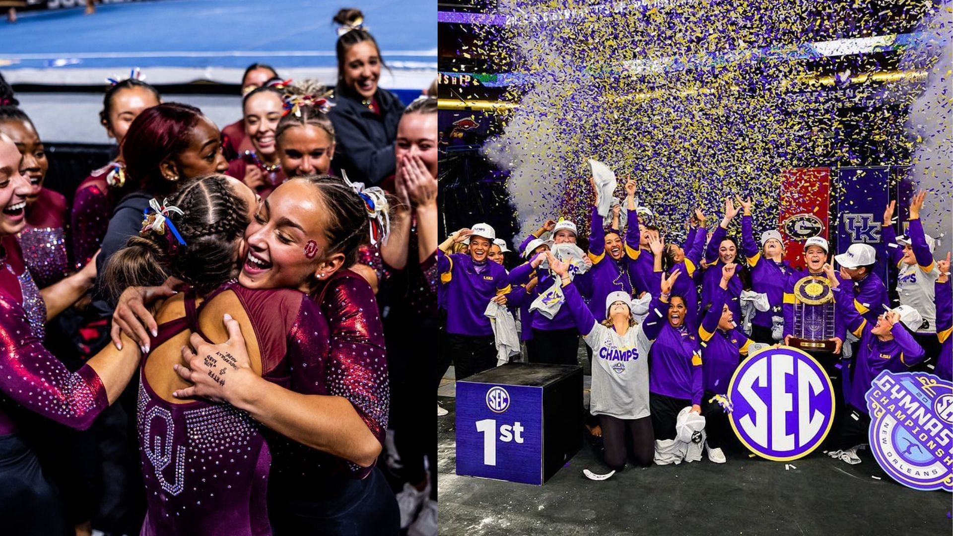 NCAA Women’s Gymnastics Championship 2024 Results Today: LSU and Oklahoma qualify for Regional Finals, Arizona and Michigan eliminated