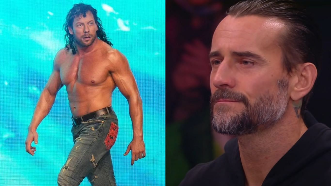 Kenny Omega (left), CM Punk (right)