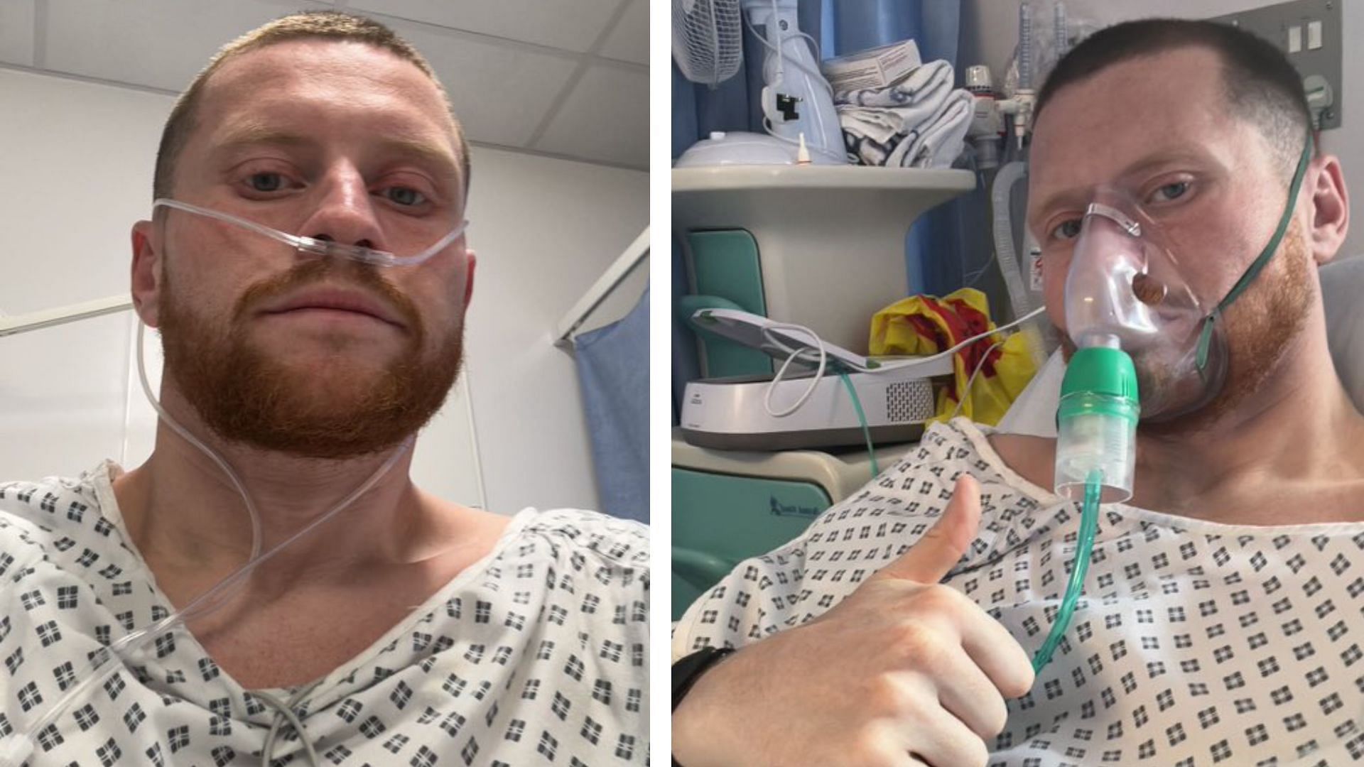 Behzinga had to be hospitalized after asthma attack (Image via Ethan Payne/X)