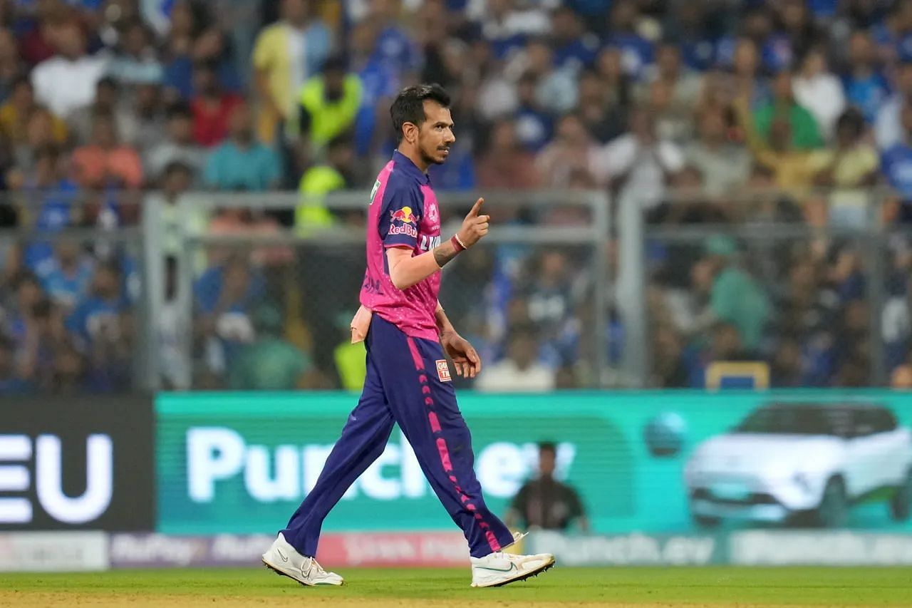 Yuzvendra Chahal in action (Credits: IPL)