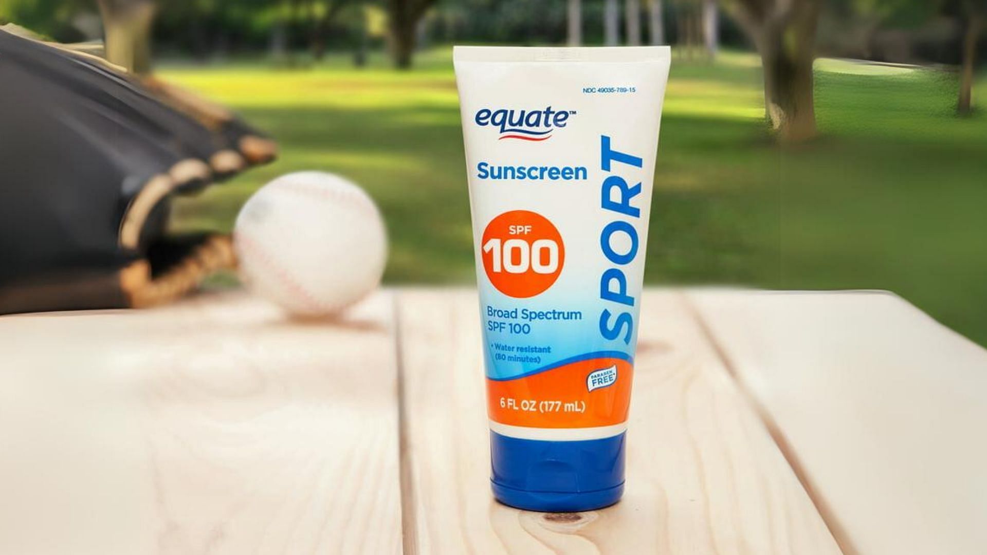 Equate Sport Sunscreen Lotion with SPF 100 (Image via Equate/ Walmart)