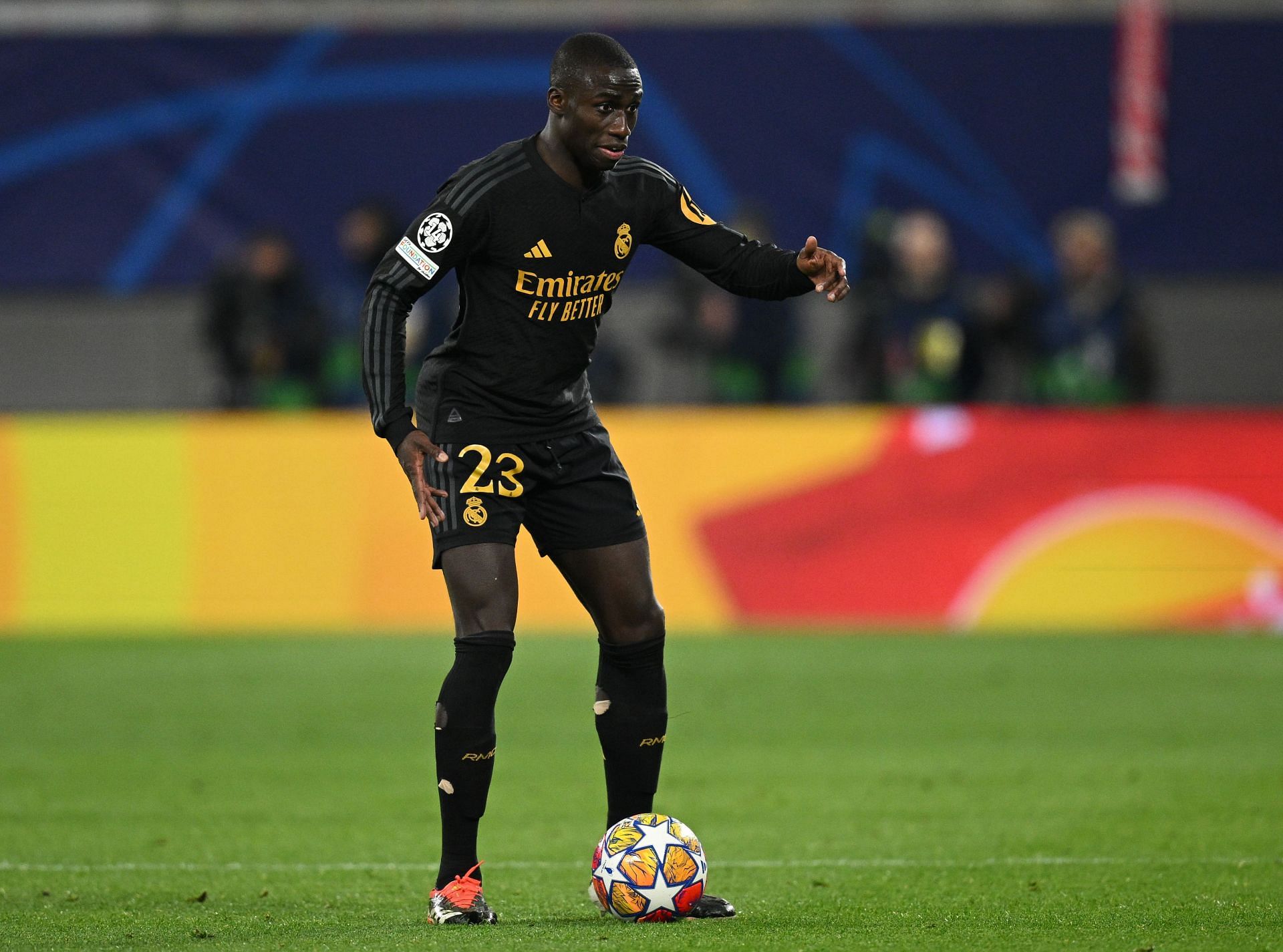Ferland Mendy has done well this season at the Santiago Bernabeu