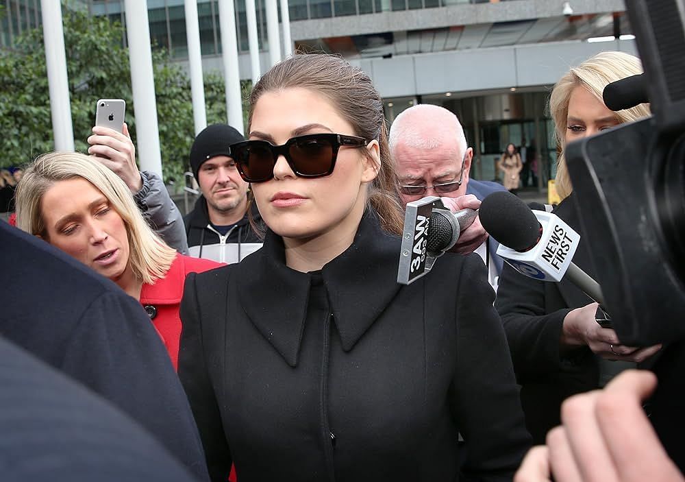 Belle Gibson was found to have scammed her followers by pretending to have cancer (Image via IMDb)