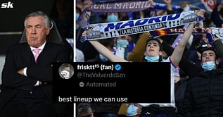 "Best lineup we can use", "We are winning 4-0 aren't we" - Fans react as Real Madrid name starting XI to face Athletic Club in La Liga clash