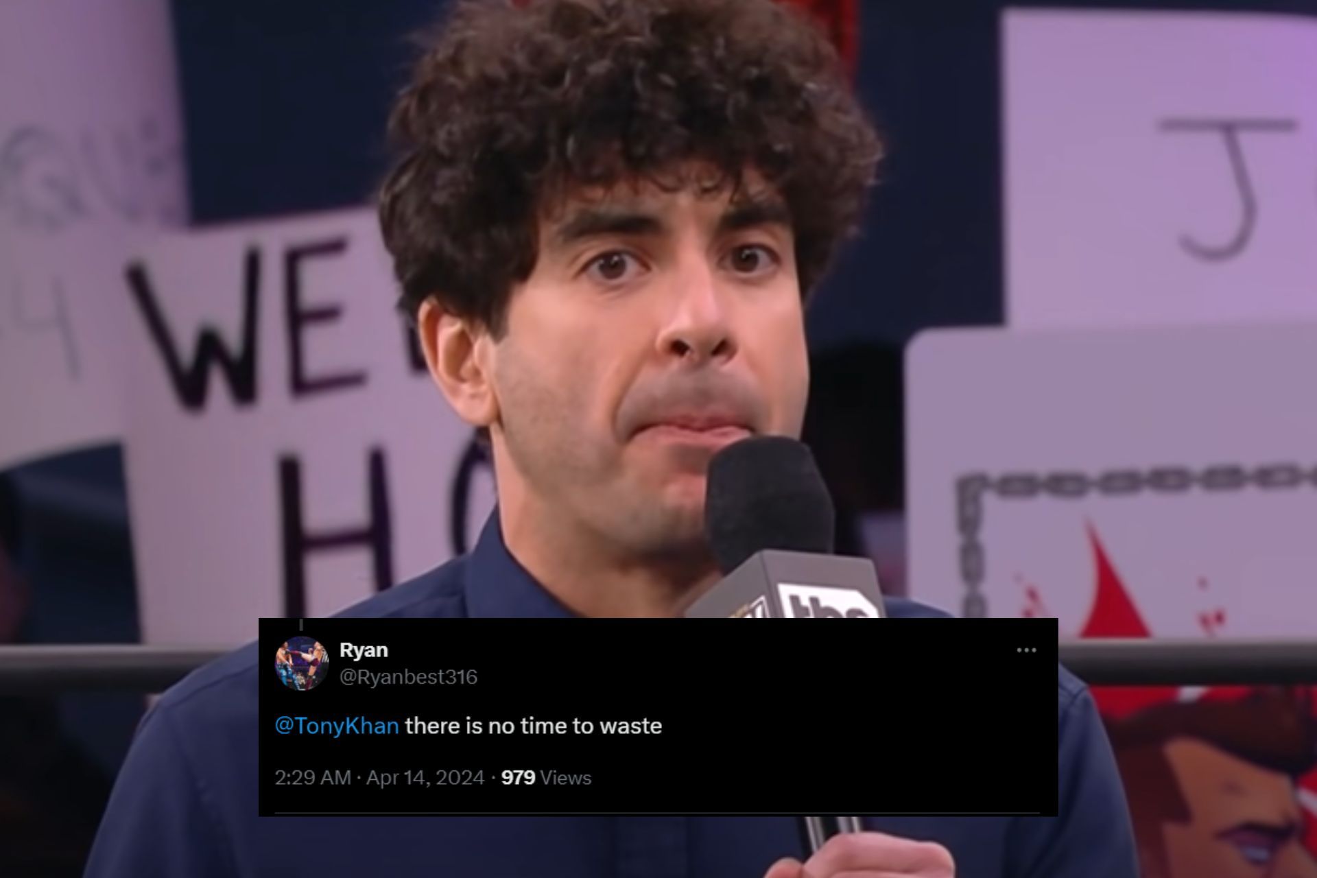 Tony Khan is getting some signing suggestions from fans [Image Credits: AEW Youtube and X]