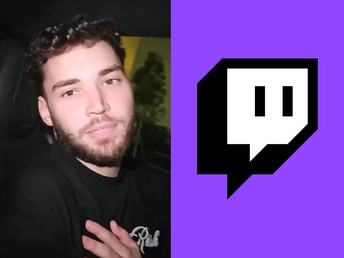 Adin Ross requests Twitch to unban him (Image via Kick/Adin Ross and Google Play)